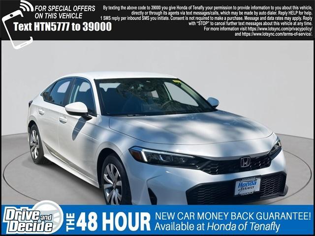 new 2026 Honda Civic car, priced at $26,245
