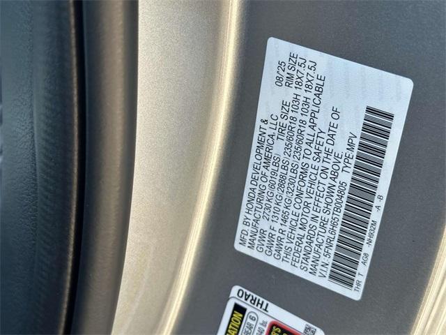 new 2026 Honda Odyssey car, priced at $44,290
