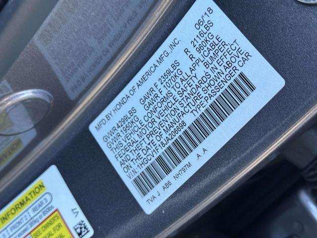 used 2018 Honda Accord car, priced at $18,739
