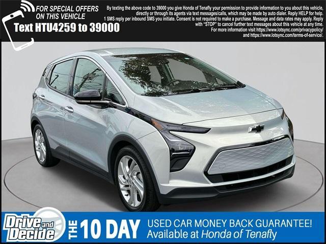 used 2023 Chevrolet Bolt EV car, priced at $17,389