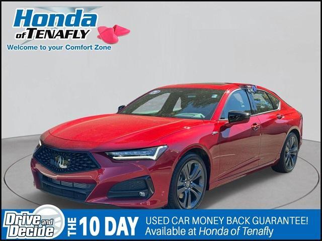 used 2021 Acura TLX car, priced at $27,390