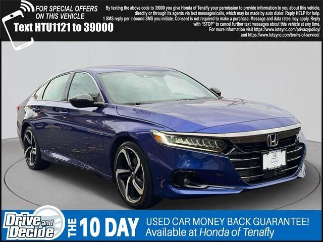 used 2021 Honda Accord car, priced at $24,990