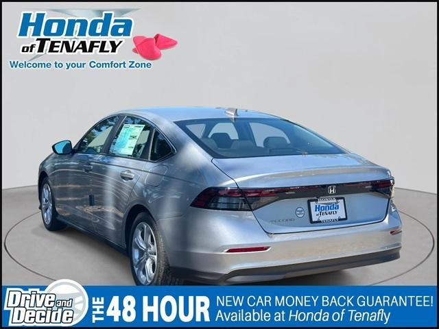 new 2025 Honda Accord car, priced at $29,445