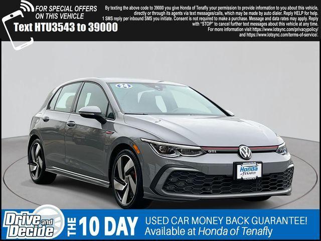 used 2024 Volkswagen Golf GTI car, priced at $24,990