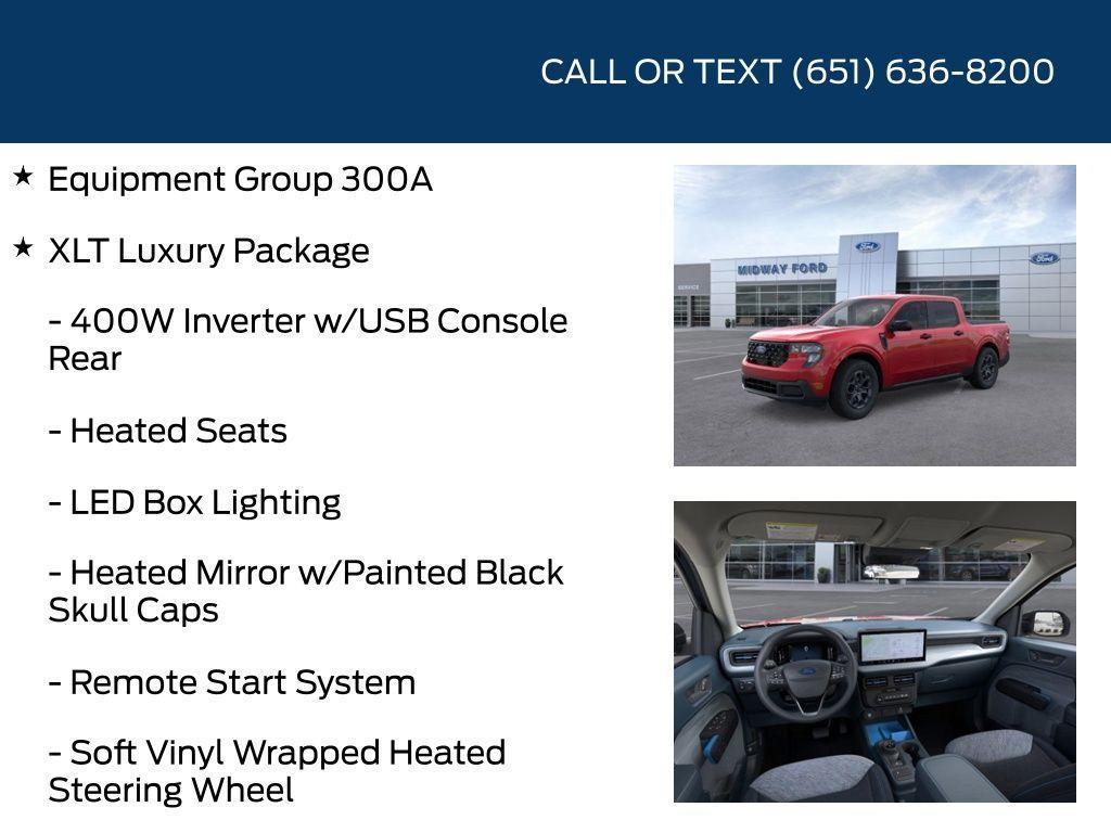 new 2025 Ford Maverick car, priced at $34,320