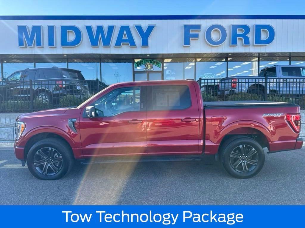 used 2021 Ford F-150 car, priced at $36,490