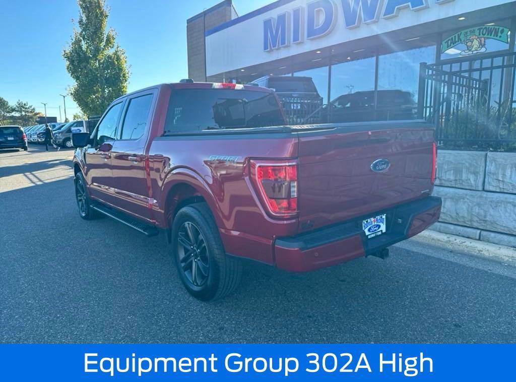 used 2021 Ford F-150 car, priced at $36,490