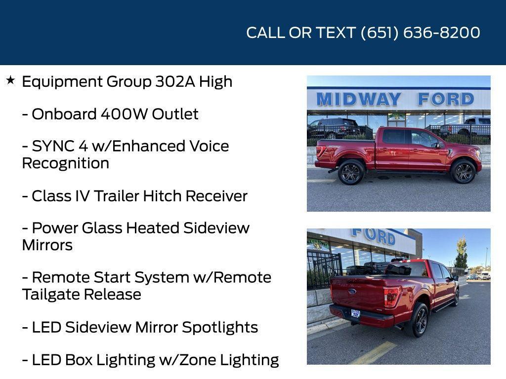 used 2021 Ford F-150 car, priced at $36,490