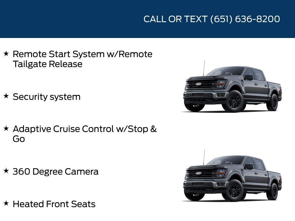 new 2025 Ford F-150 car, priced at $57,205