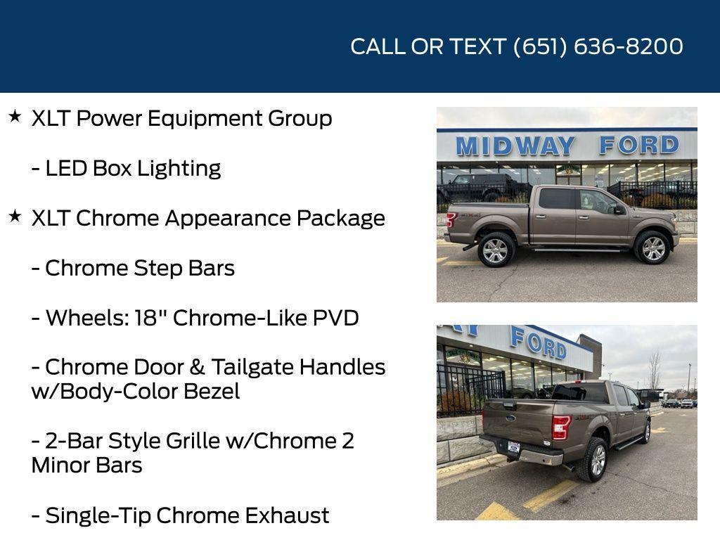 used 2019 Ford F-150 car, priced at $21,604