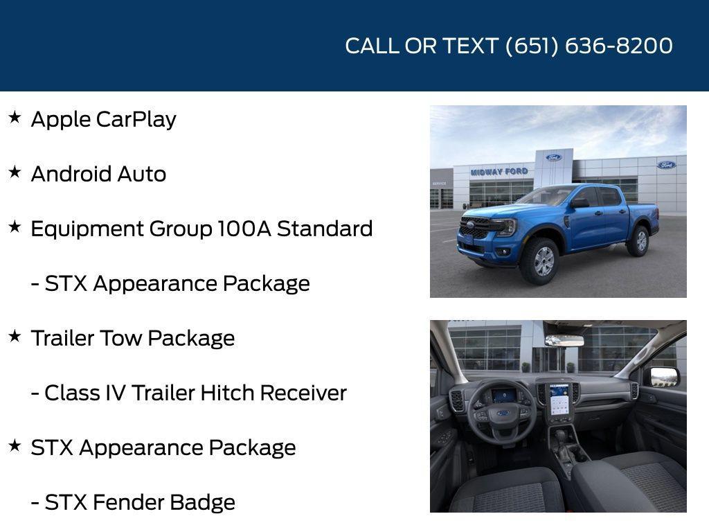 new 2024 Ford Ranger car, priced at $36,116