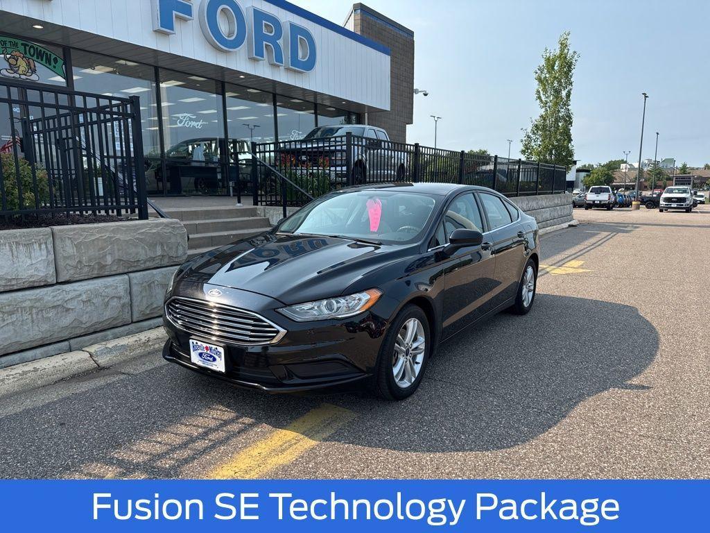 used 2018 Ford Fusion car, priced at $13,998