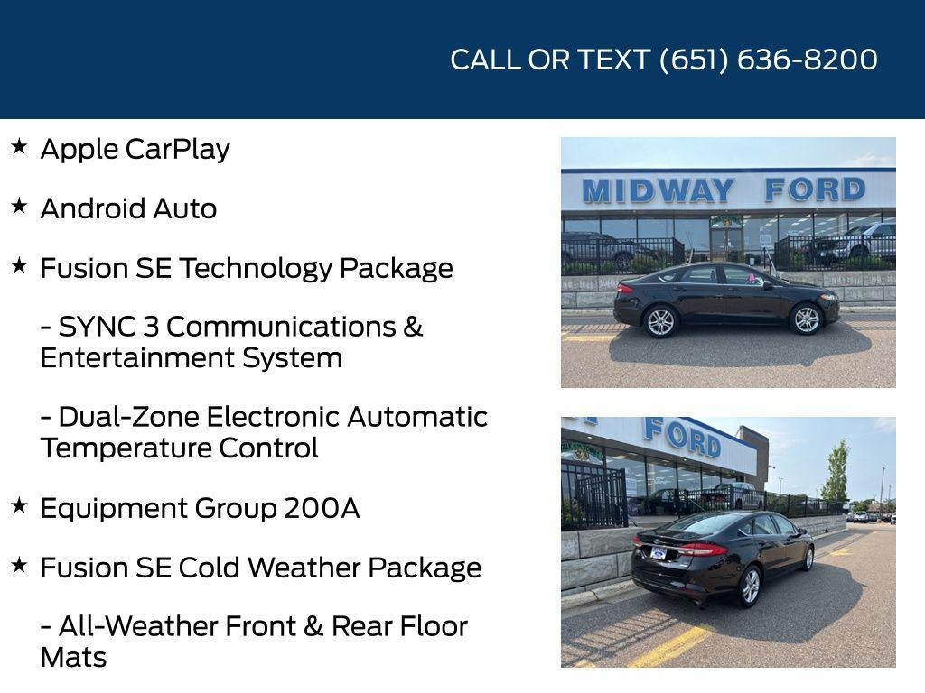 used 2018 Ford Fusion car, priced at $13,998
