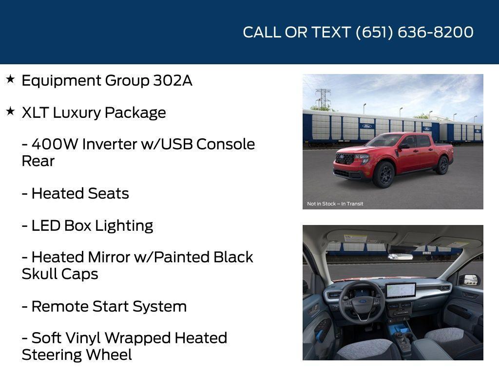 new 2025 Ford Maverick car, priced at $33,001