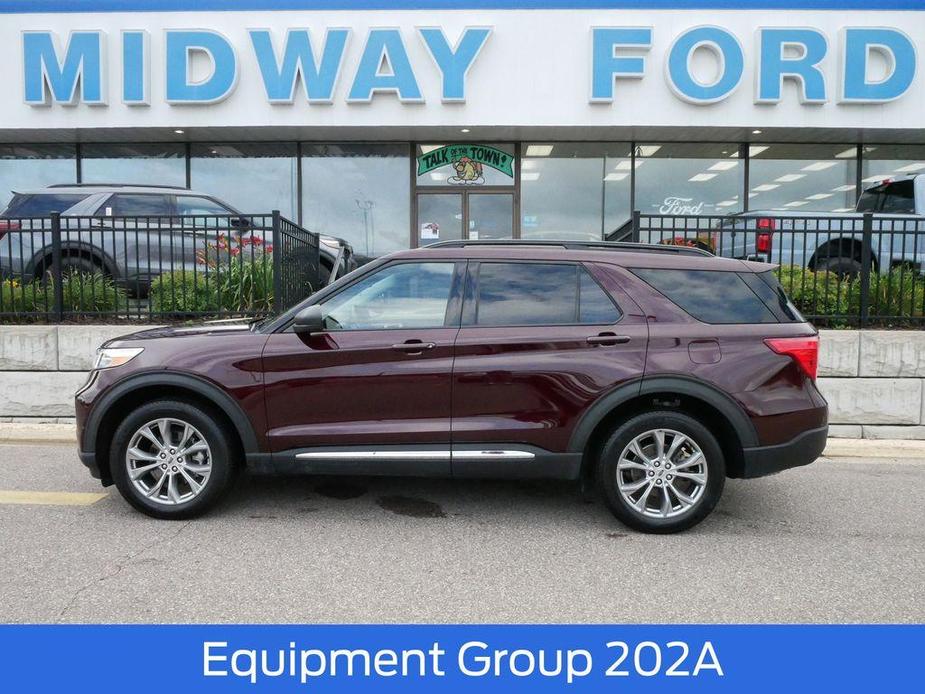 used 2022 Ford Explorer car, priced at $31,998