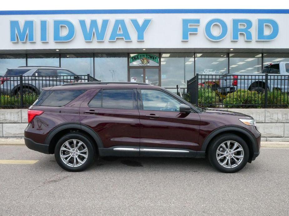 used 2022 Ford Explorer car, priced at $31,998