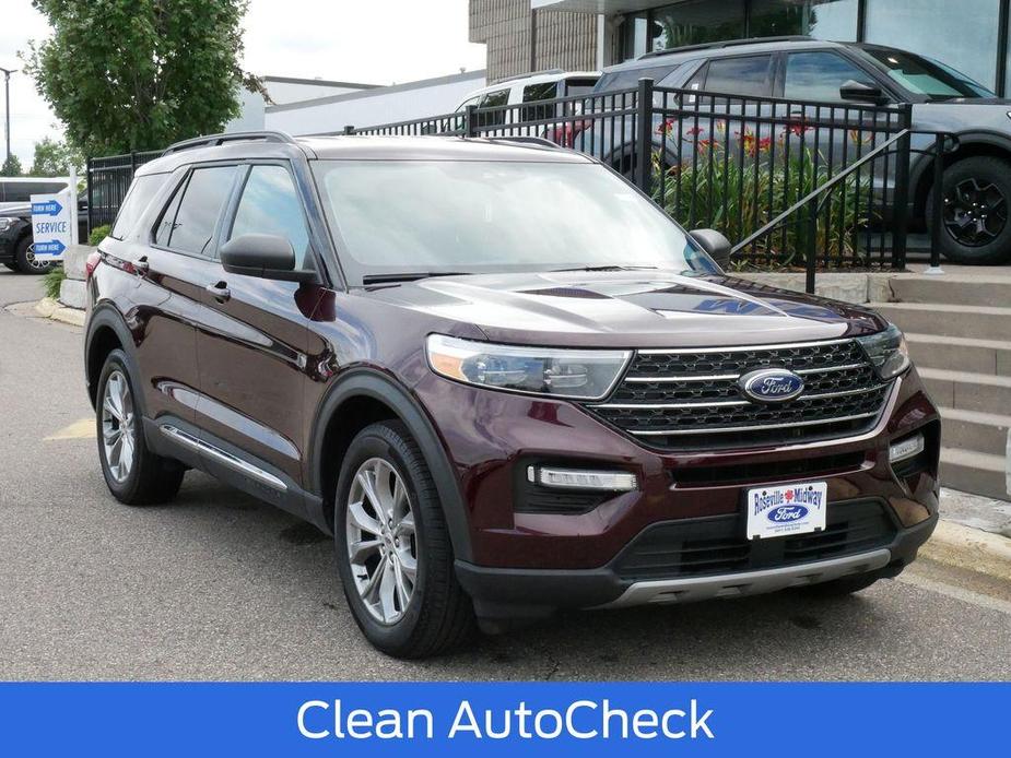 used 2022 Ford Explorer car, priced at $31,998