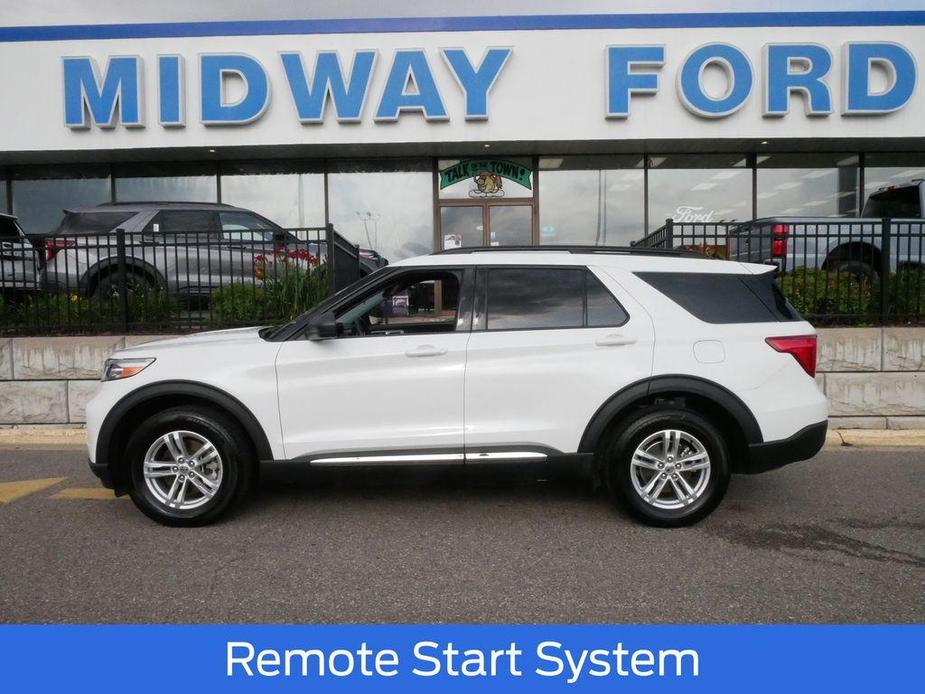 used 2022 Ford Explorer car, priced at $31,998