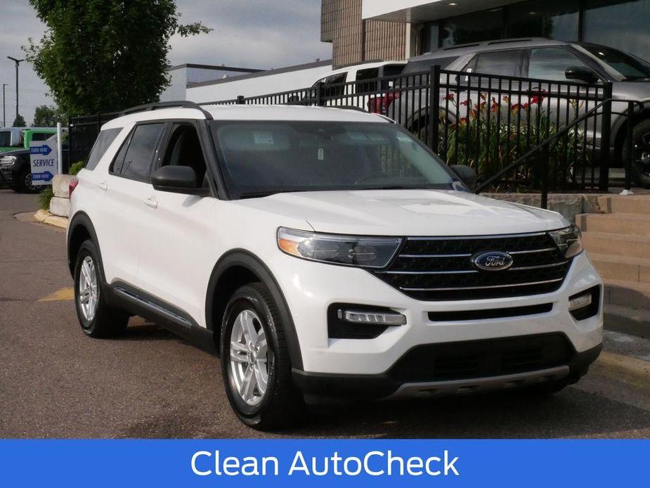 used 2022 Ford Explorer car, priced at $31,998