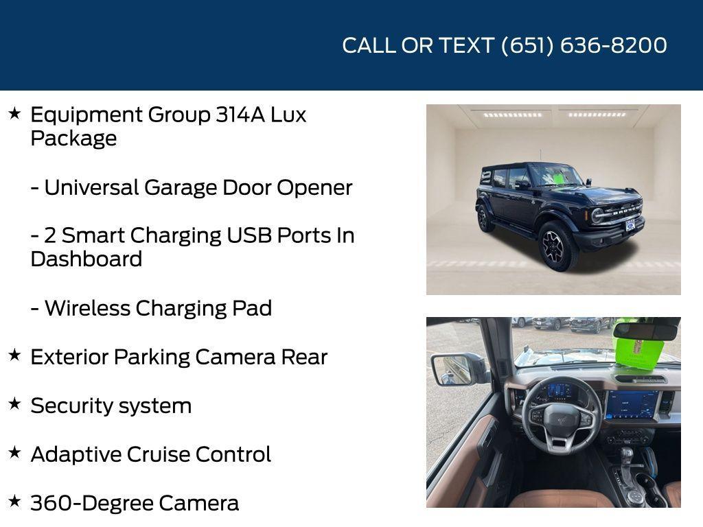 used 2021 Ford Bronco car, priced at $39,400