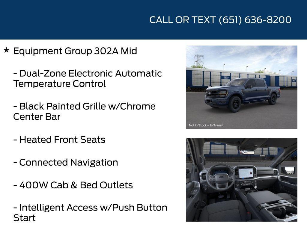 new 2025 Ford F-150 car, priced at $56,914