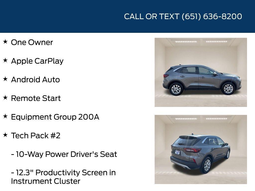 used 2023 Ford Escape car, priced at $25,453