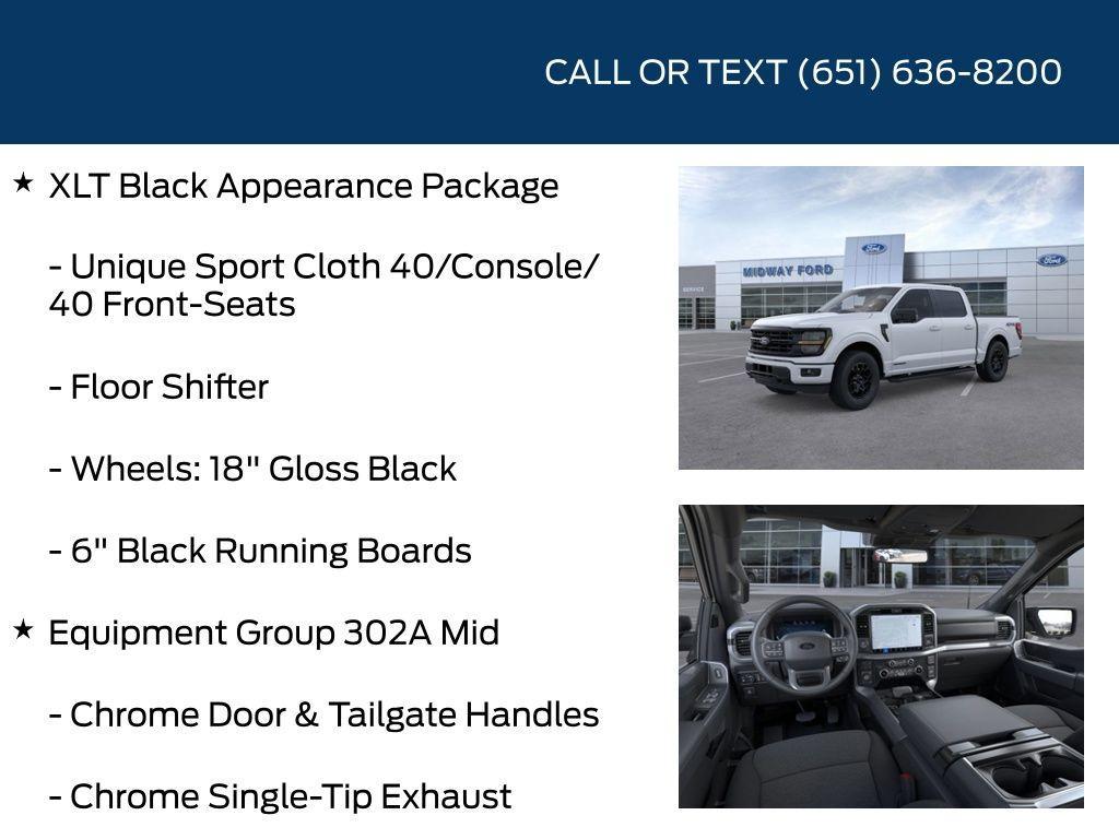new 2025 Ford F-150 car, priced at $56,904