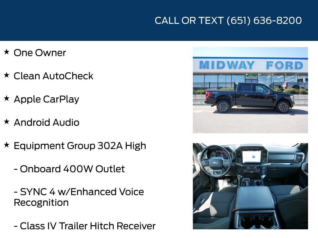 used 2021 Ford F-150 car, priced at $37,967