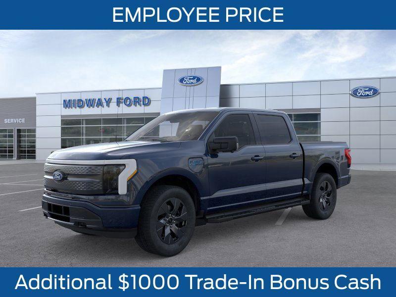 new 2025 Ford F-150 Lightning car, priced at $63,949