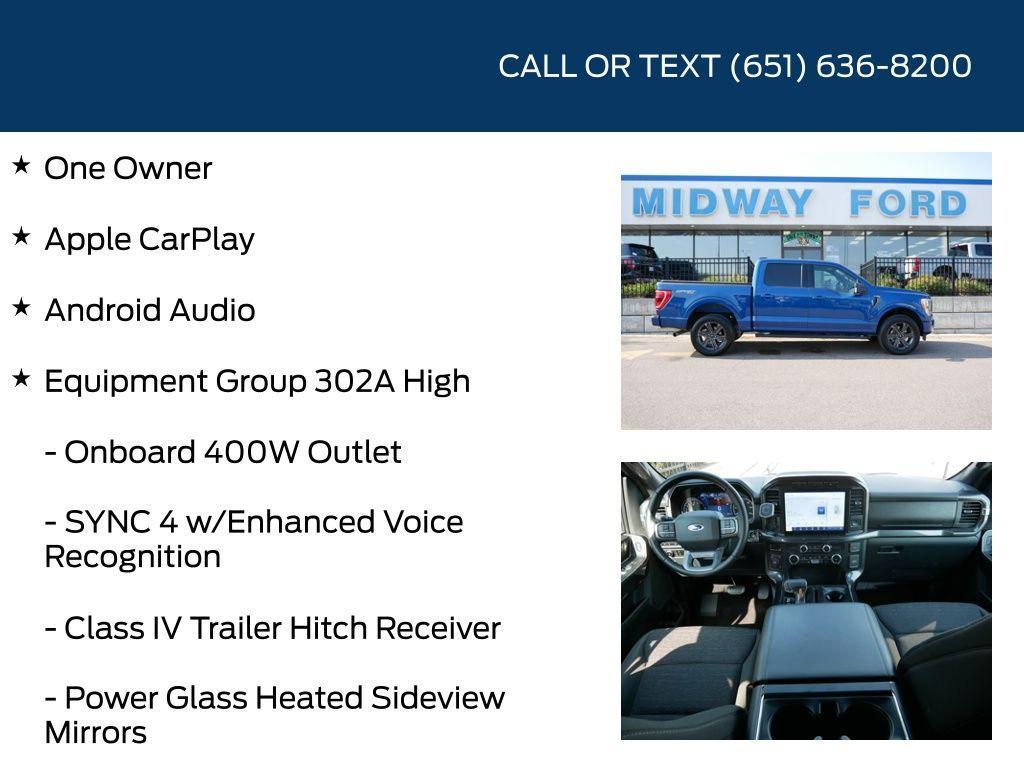 used 2023 Ford F-150 car, priced at $40,625