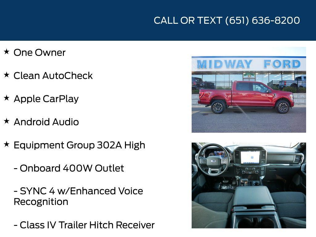 used 2022 Ford F-150 car, priced at $38,235