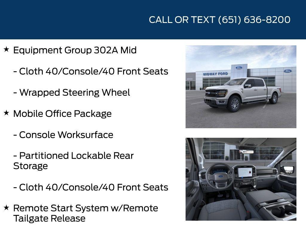 new 2025 Ford F-150 car, priced at $56,569