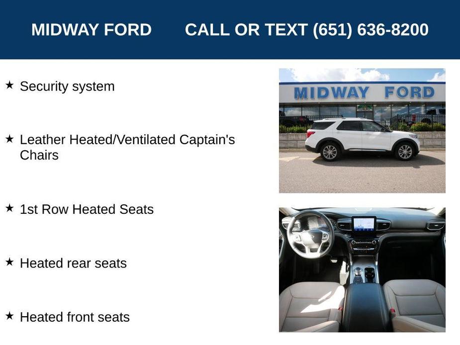 used 2022 Ford Explorer car, priced at $35,994