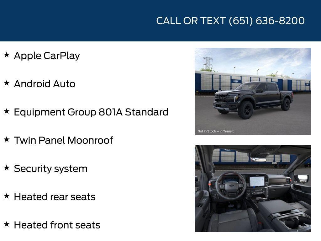 new 2025 Ford F-150 car, priced at $81,095