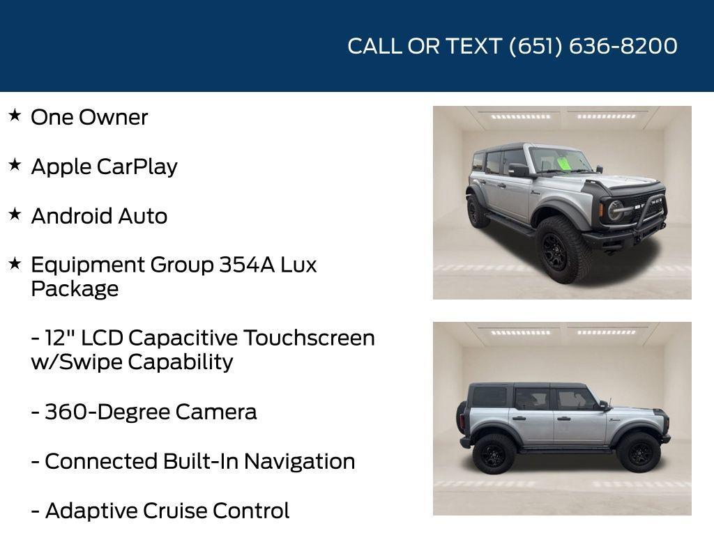 used 2023 Ford Bronco car, priced at $49,498