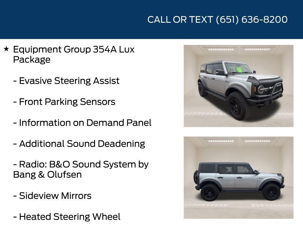 used 2023 Ford Bronco car, priced at $49,498