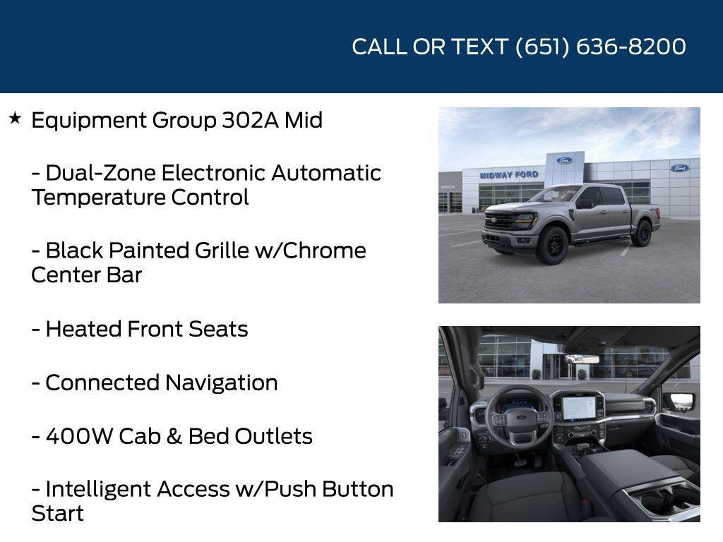 new 2025 Ford F-150 car, priced at $59,261