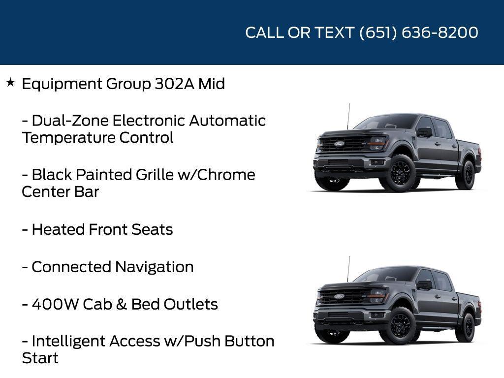 new 2025 Ford F-150 car, priced at $56,003