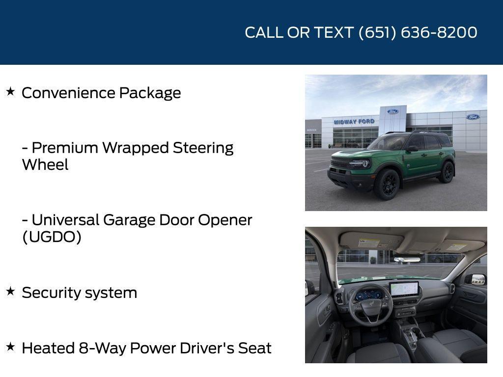new 2025 Ford Bronco Sport car, priced at $34,209