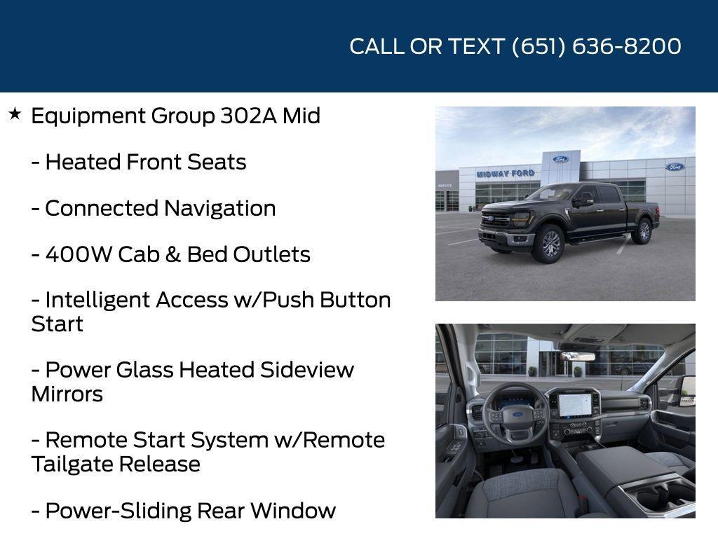 new 2025 Ford F-150 car, priced at $59,115