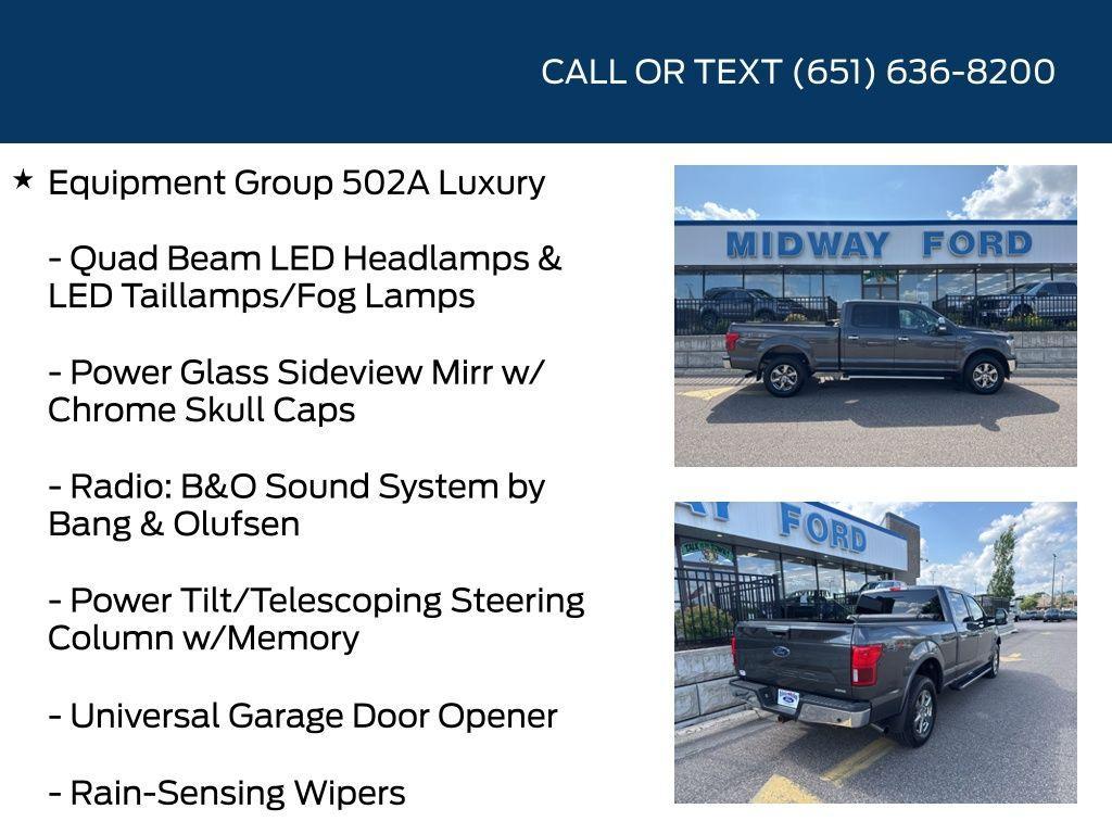 used 2020 Ford F-150 car, priced at $37,498