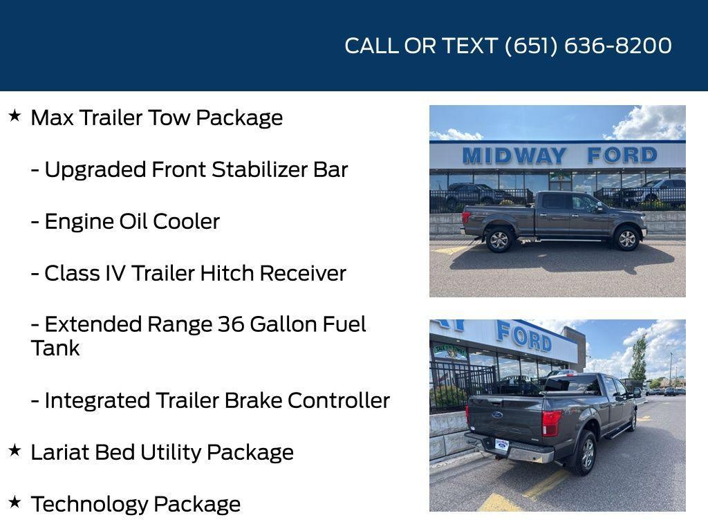 used 2020 Ford F-150 car, priced at $37,498