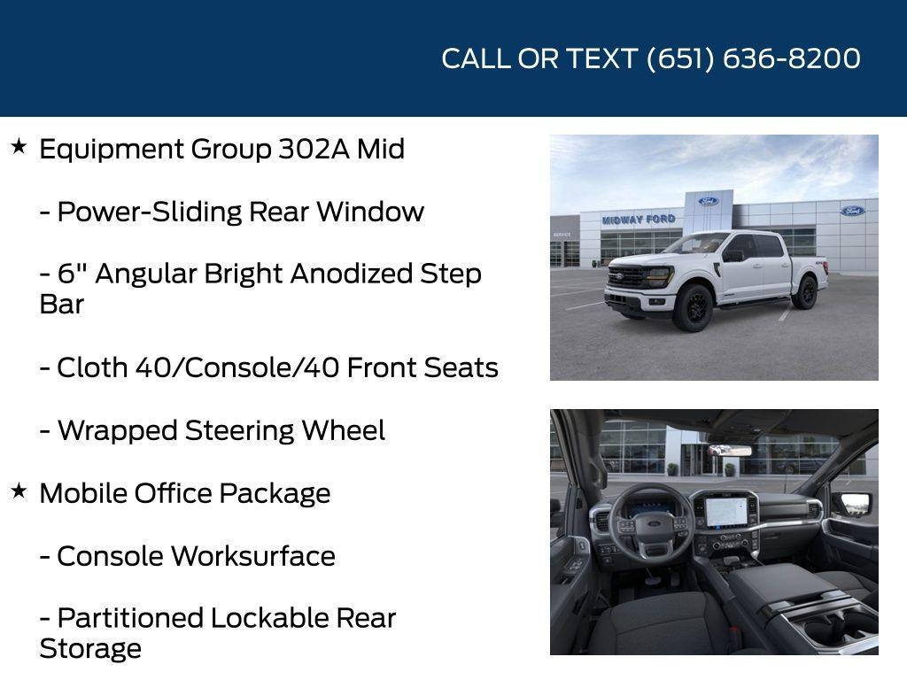 new 2025 Ford F-150 car, priced at $58,904