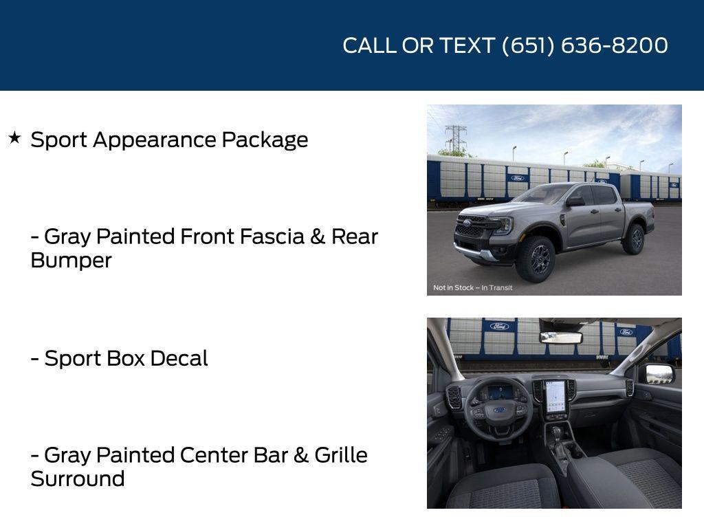 new 2025 Ford Ranger car, priced at $38,199