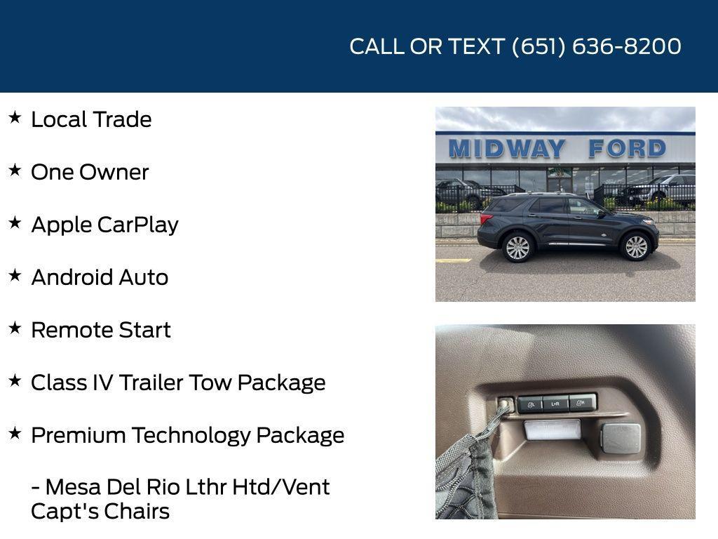 used 2022 Ford Explorer car, priced at $38,498