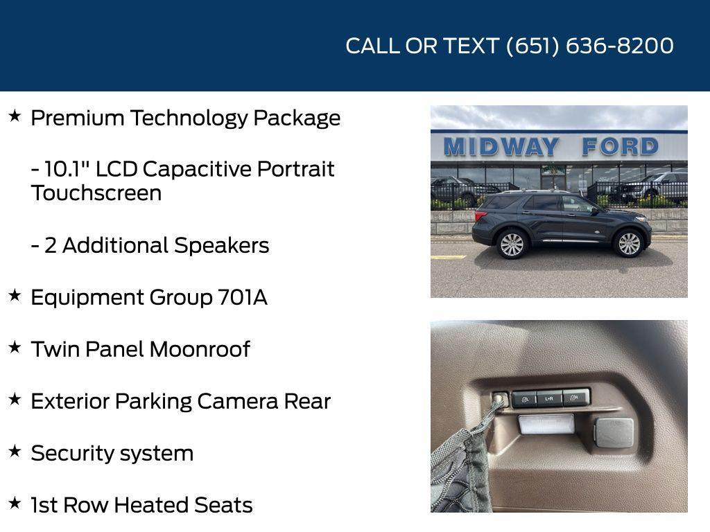 used 2022 Ford Explorer car, priced at $38,498