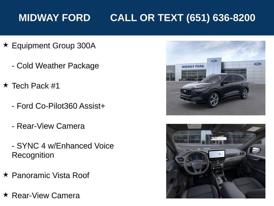 new 2024 Ford Escape car, priced at $28,500