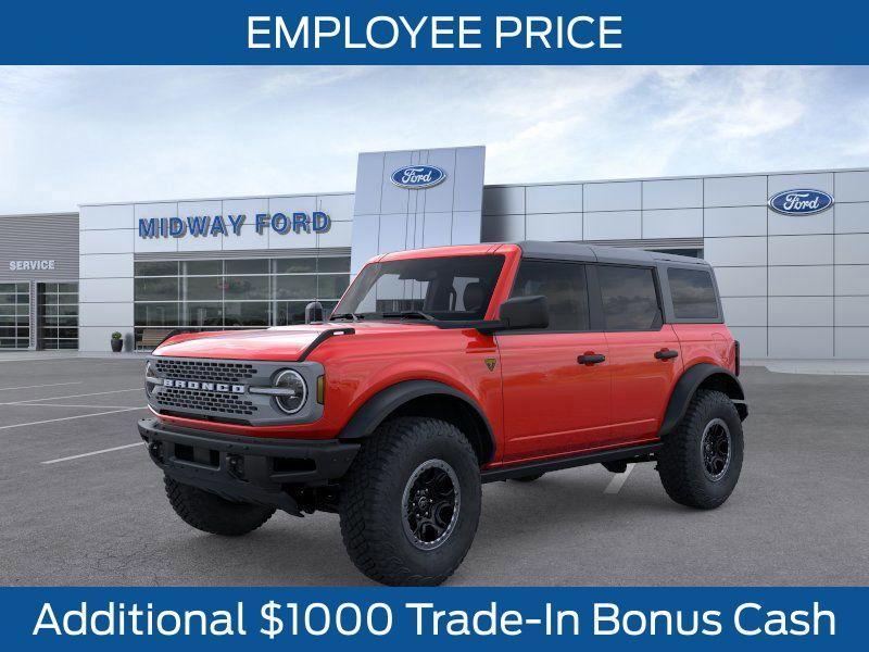 new 2024 Ford Bronco car, priced at $53,089