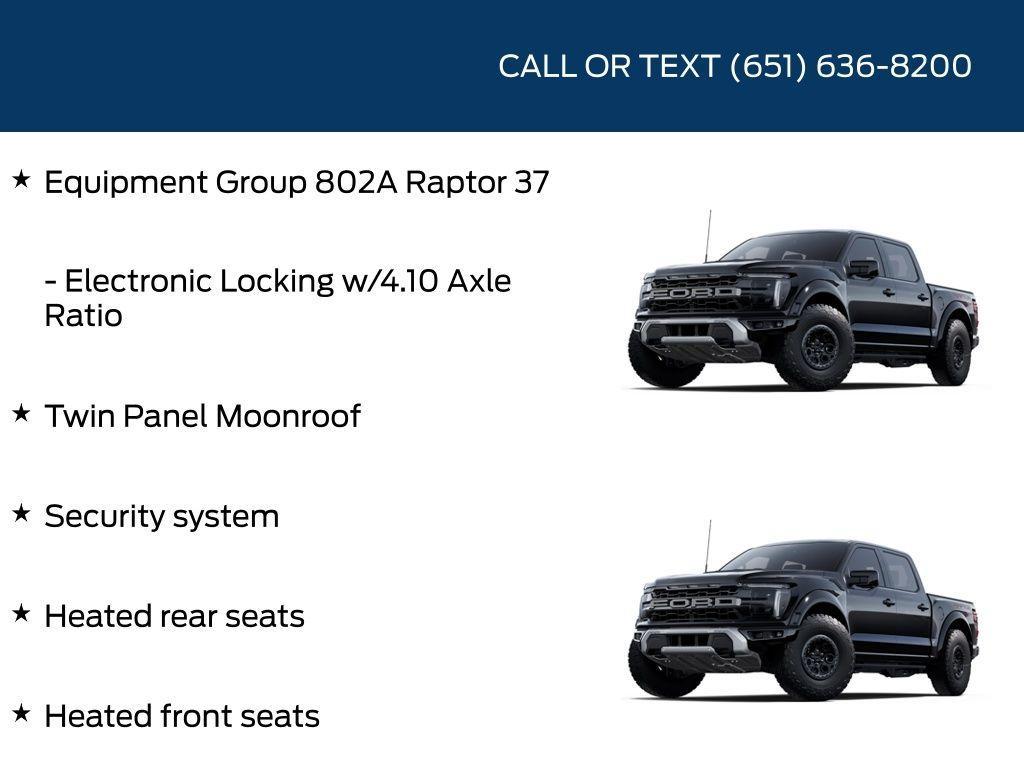 new 2025 Ford F-150 car, priced at $93,765