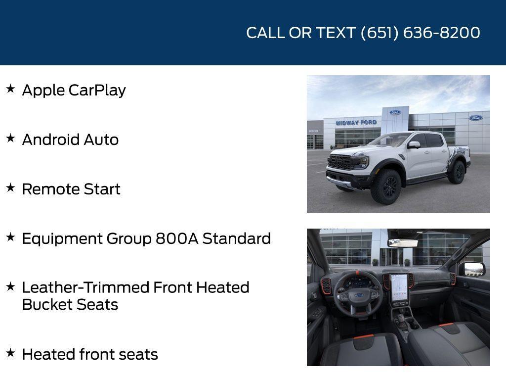 new 2025 Ford Ranger car, priced at $57,327